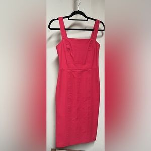 Cute Pink Banana Republic pencil dress. Size 2